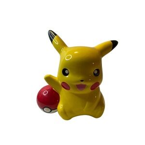 Pikachu Ceramic Coin Bank Pokemon Figure Collectible Money Savings